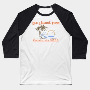 Maui Hawaii - Pray Baseball T-Shirt